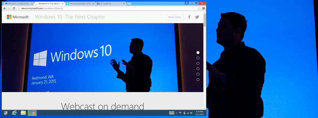 Windows 10 Announcement