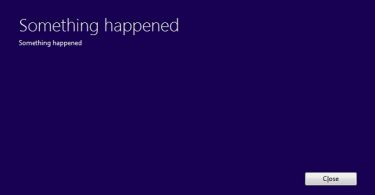 Windows 10 Upgrade Error - Something Happened